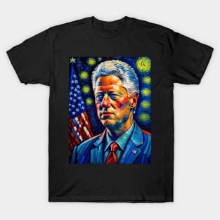 Bill in starry night T-Shirt